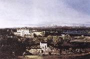 Bernardo Bellotto View of the Villa Cagnola at Gazzada near Varese oil painting reproduction